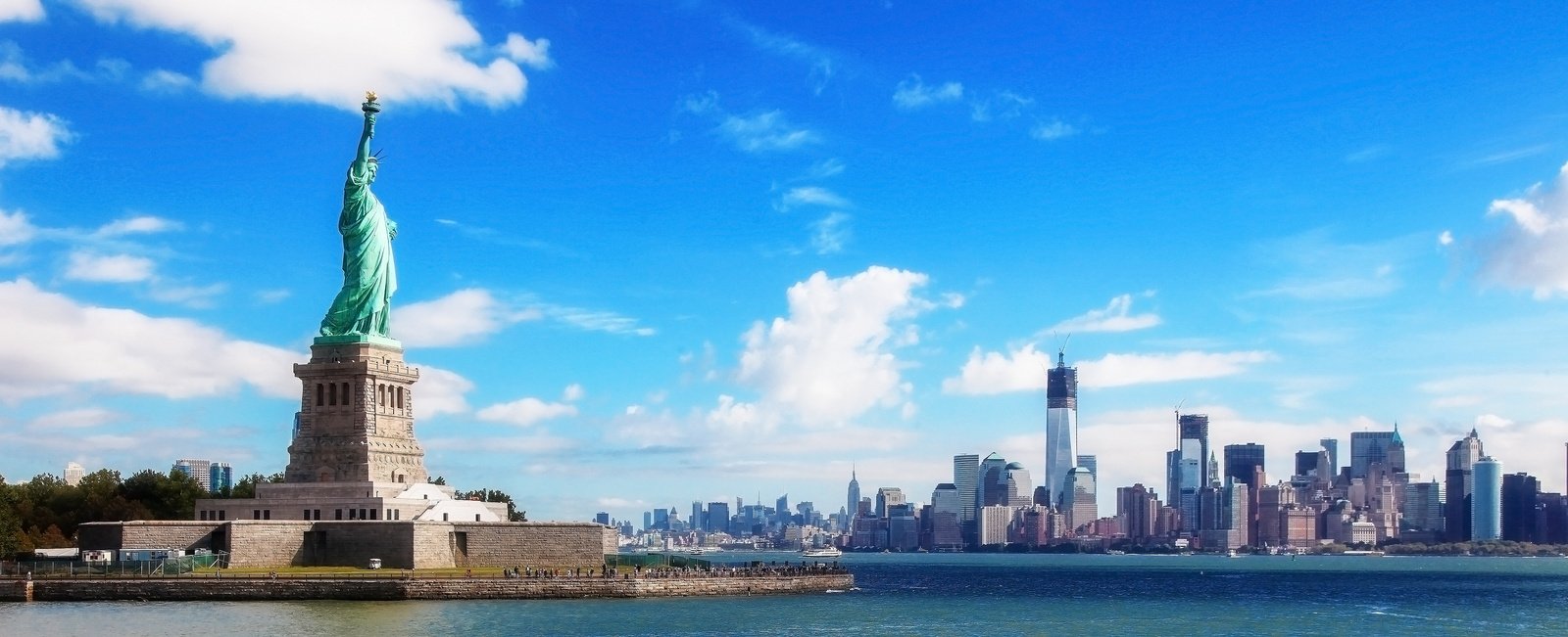 Panorama on Manhattan, New York City